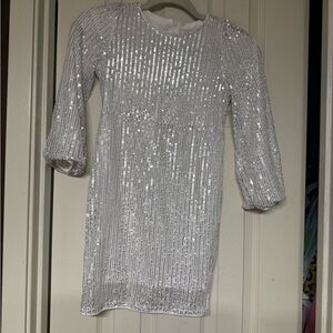 Little girls sequin dress.